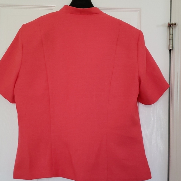 Vintage Orange Short Sleeve Suit - Picture 4 of 8